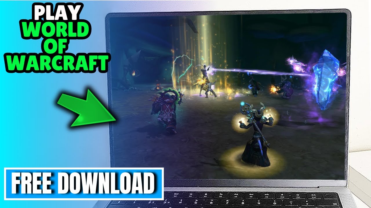 Как скачать World Of Warcraft на ПК/ноутбук (БЕСПЛАТНО)
