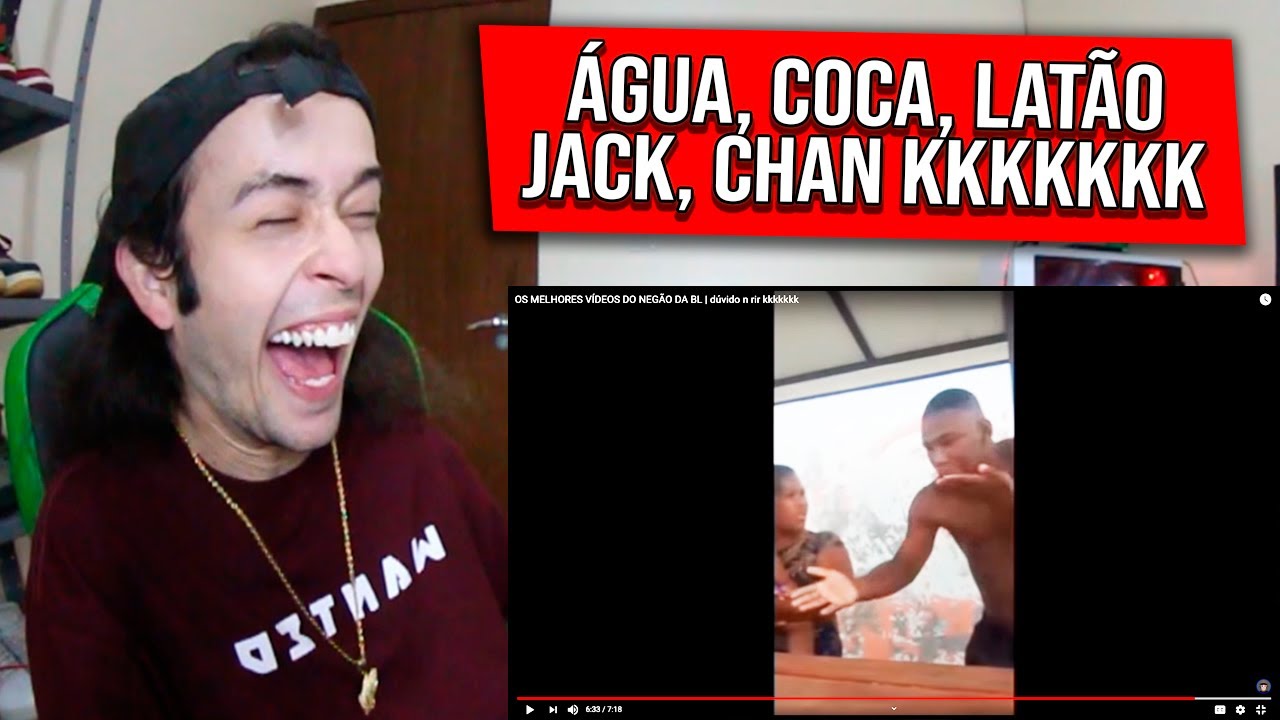 (TENTE NÃO RIR 😂) NEGÃO DA BL - MELHORES VÍDEOS