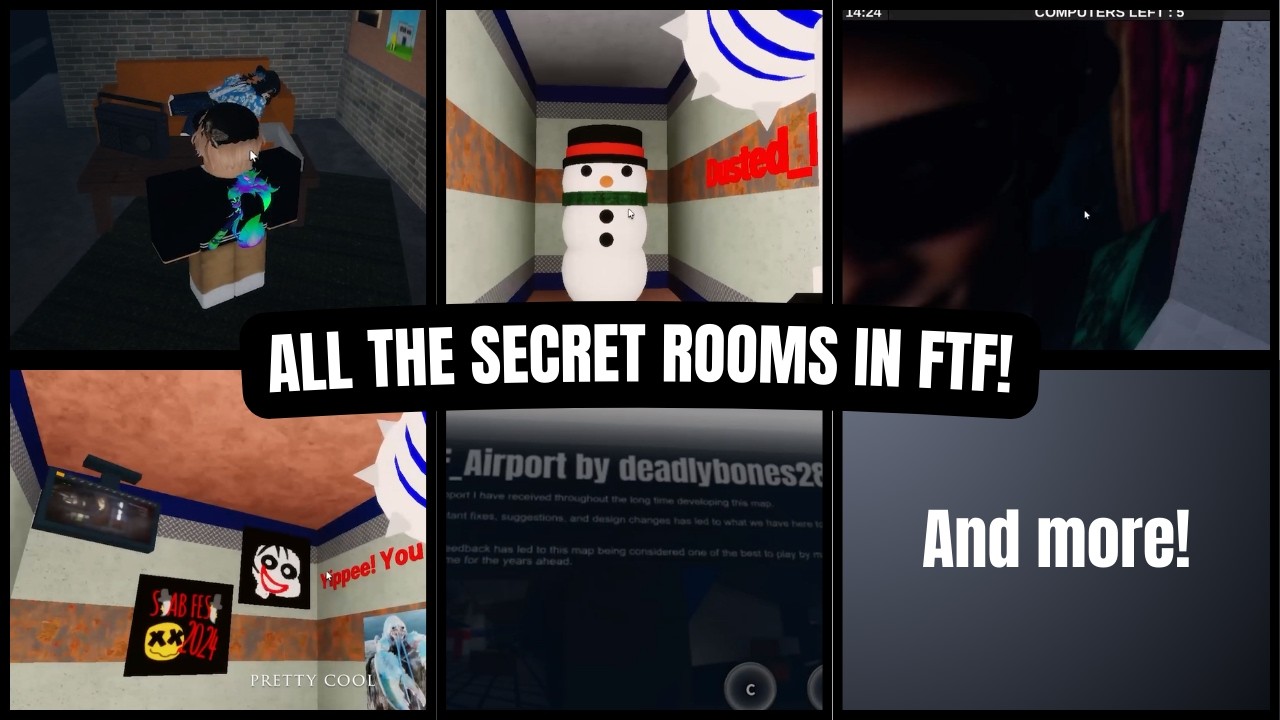 How to get EVERY SECRET ROOM in Roblox Flee the Facility