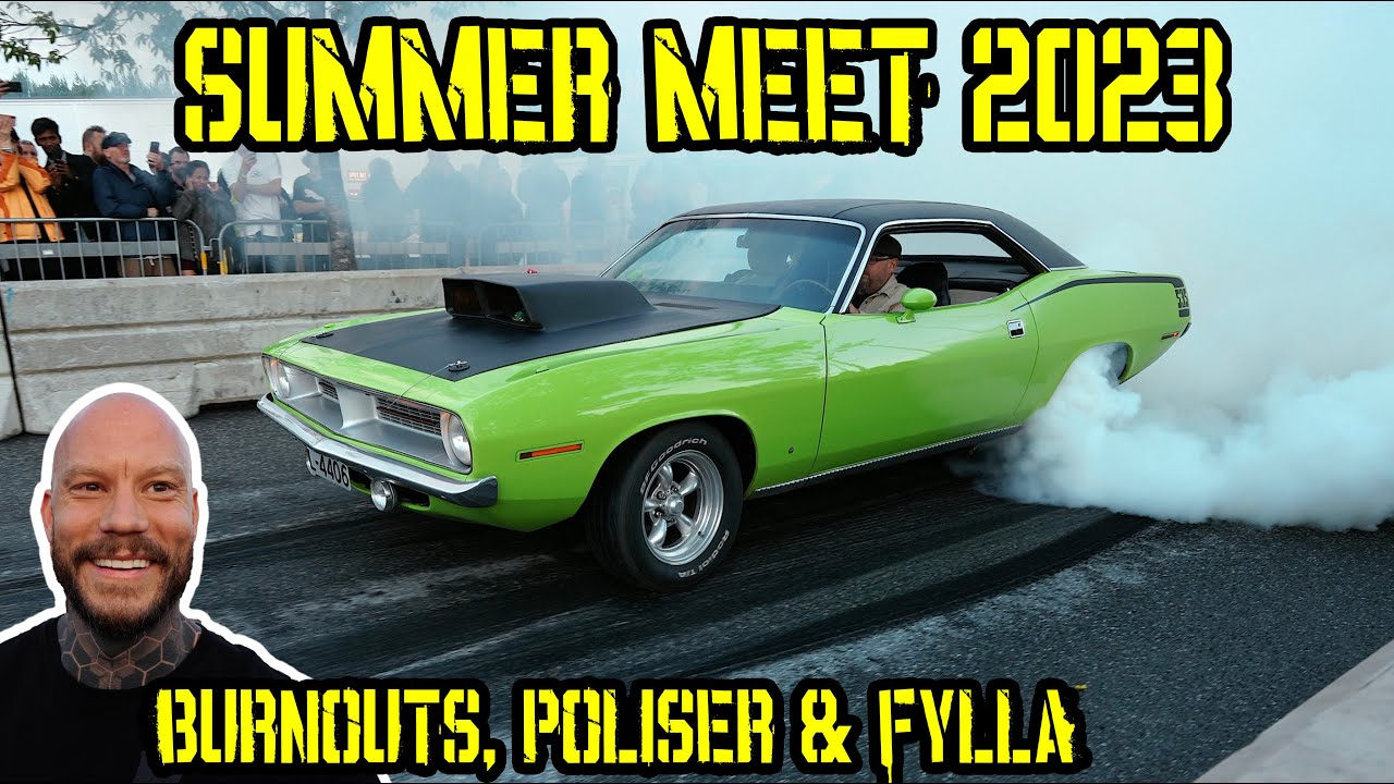 POLISINGRIPANDE, BURNOUTS & FYLLA!