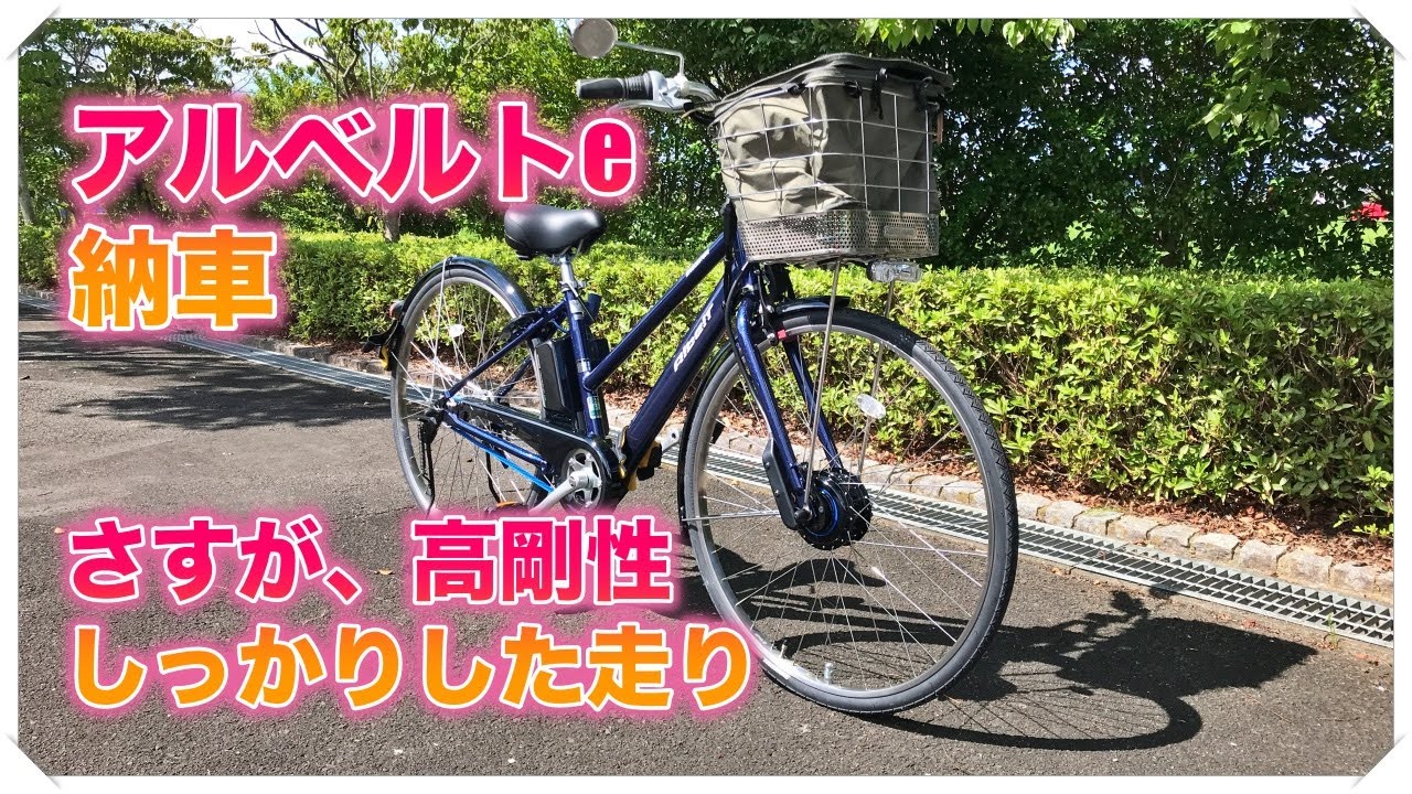 【アルベルトe納車】さっそく30km走行