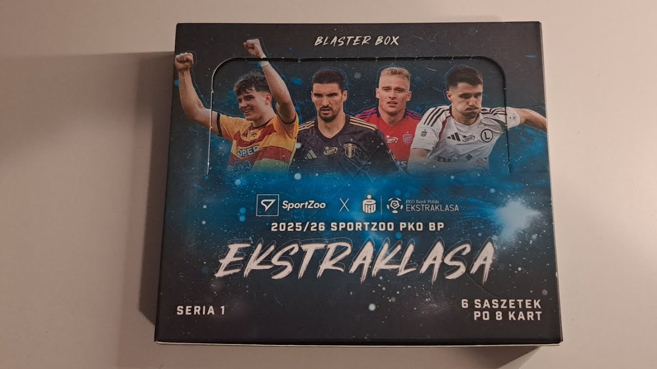 SportZoo Ekstraklasa Blaster Box. Kolejny autograf!