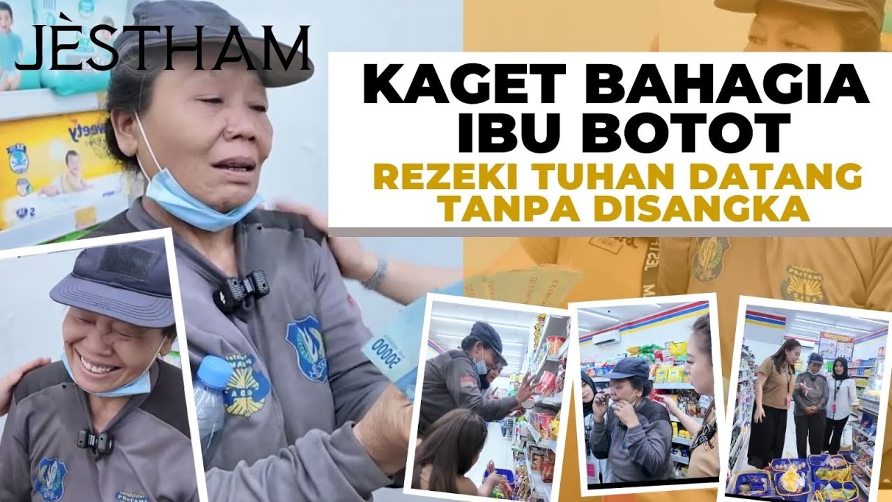 KEAJAIBAN TAK TERDUGA!! Ibu Epi terharu di traktir Tim JESTHAM