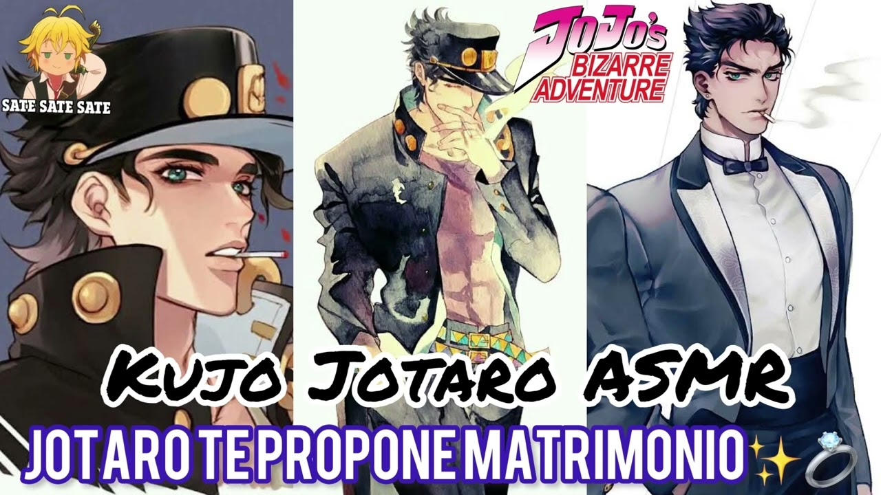 JOTARO te Propone Matrimonio ||| ASMR