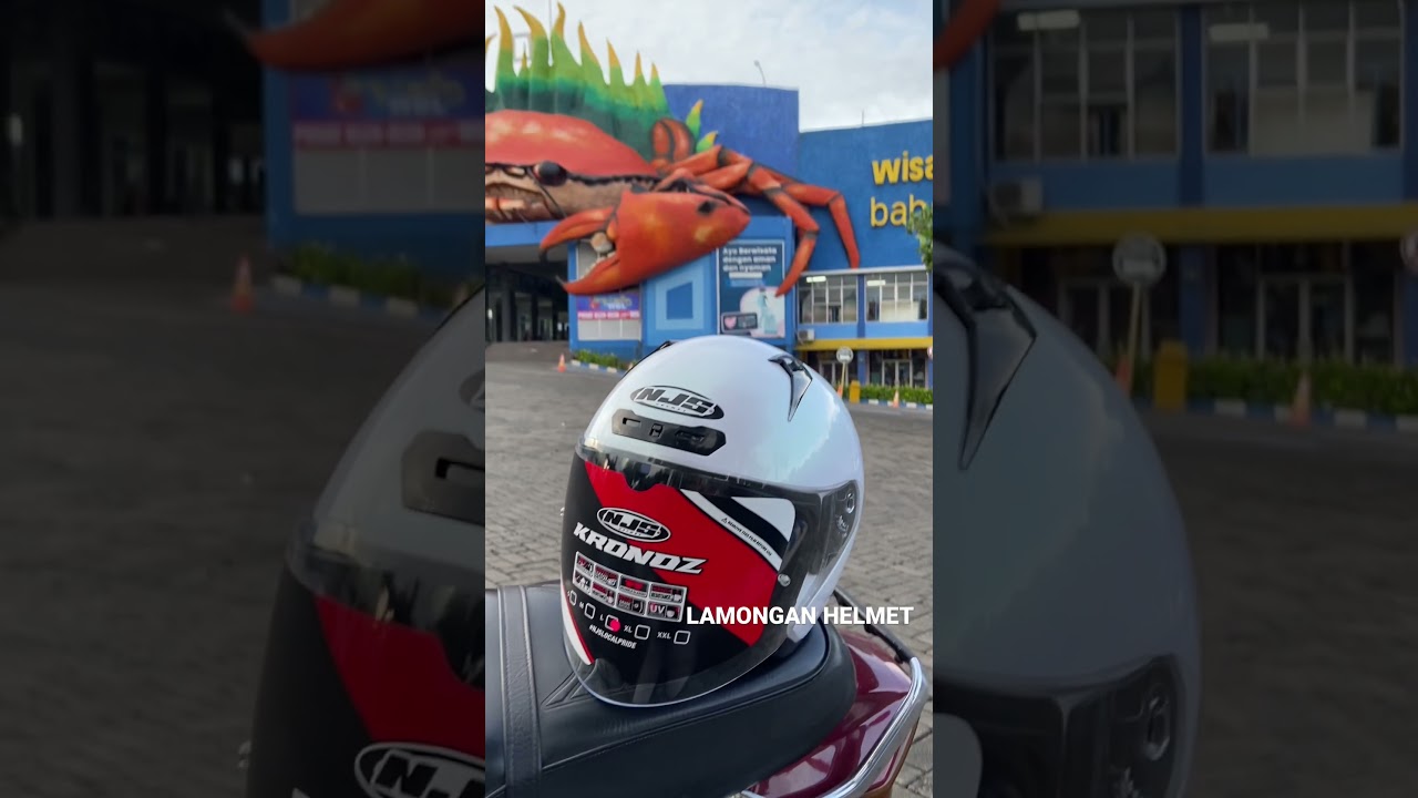 NJS KRONOZ ORIGINAL, Shopee Lamongan helmet