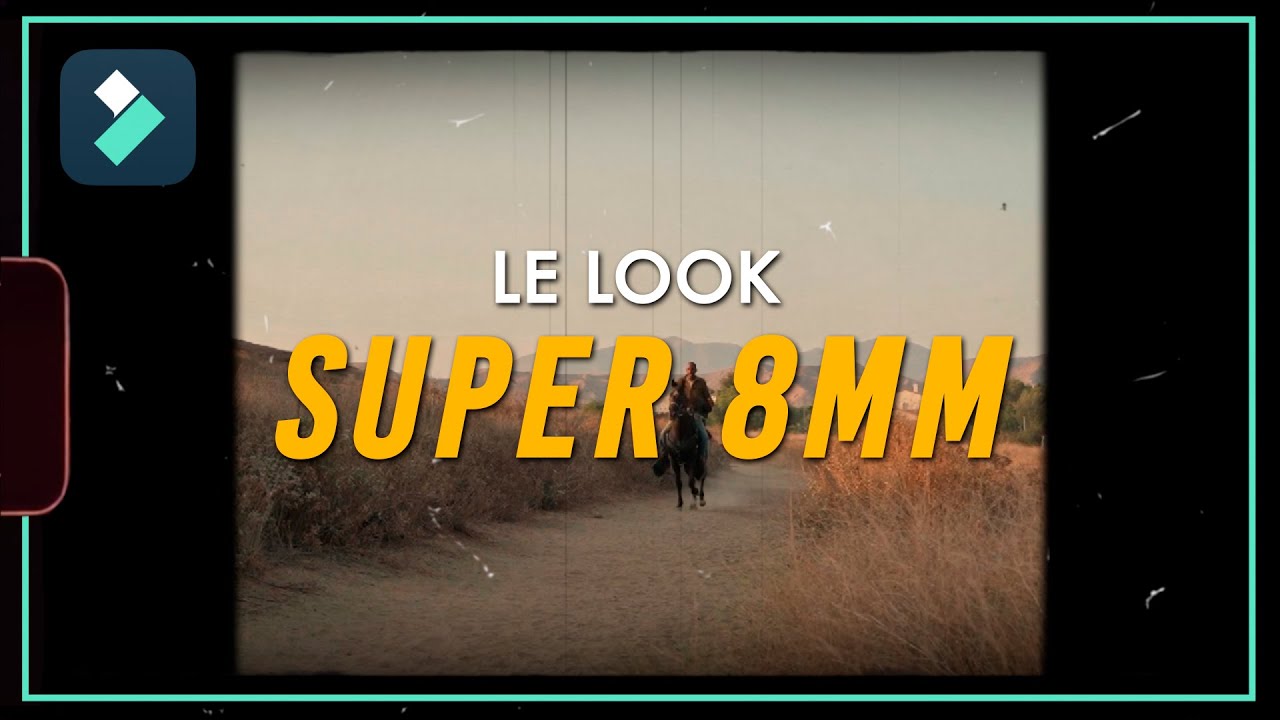 Comment créer le look Rétro SUPER 8 sur Filmora || TUTO Montage Filmora