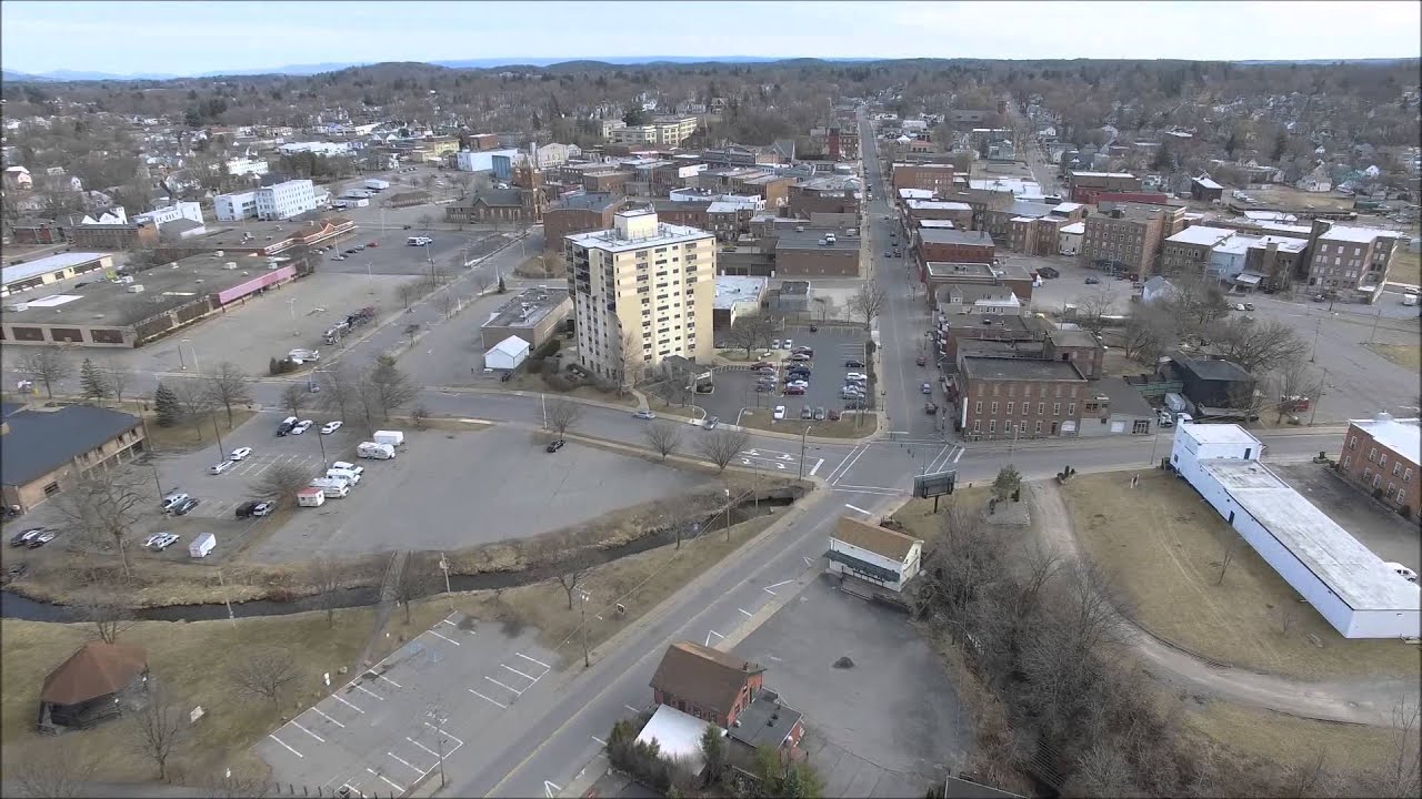 LONG RANGE DRONE FLIGHT OVER Gloversville New York. Covers 20,100 feet.