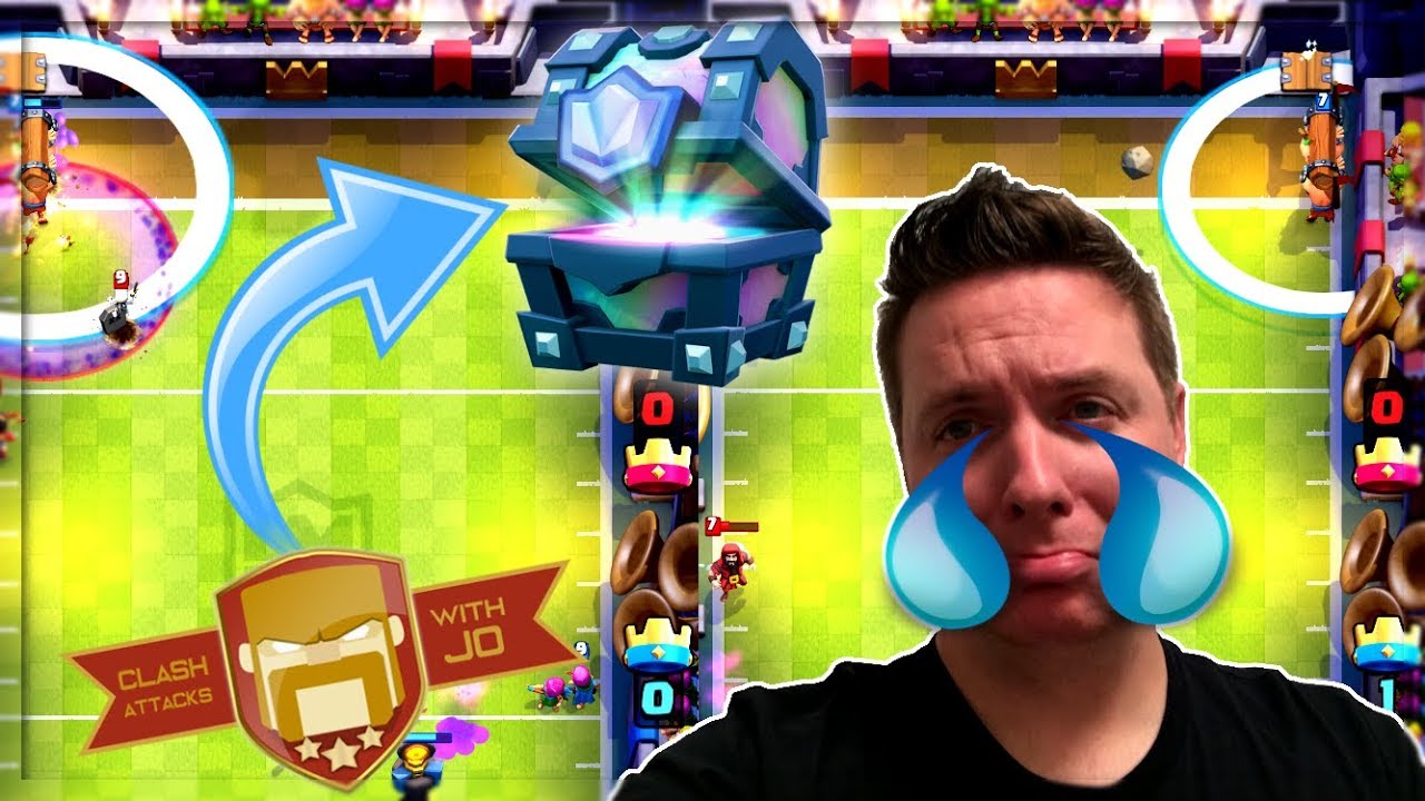 CLASH ROYALE | Winning a Legendary chest for Clash Attacks with Jo | Touchdown Elite Challenge