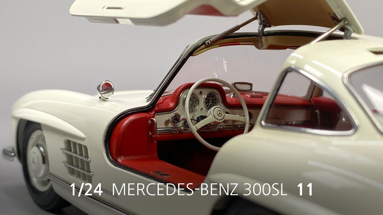 MERCEDES-BENZ 300SL 1/24 TAMIYA - part 11
