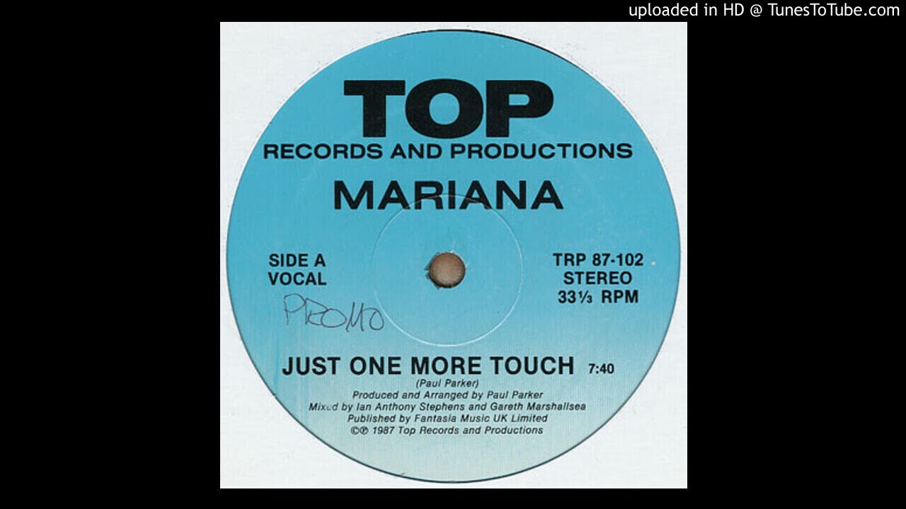 Marianna - Just One More Touch (Maxi 1987)