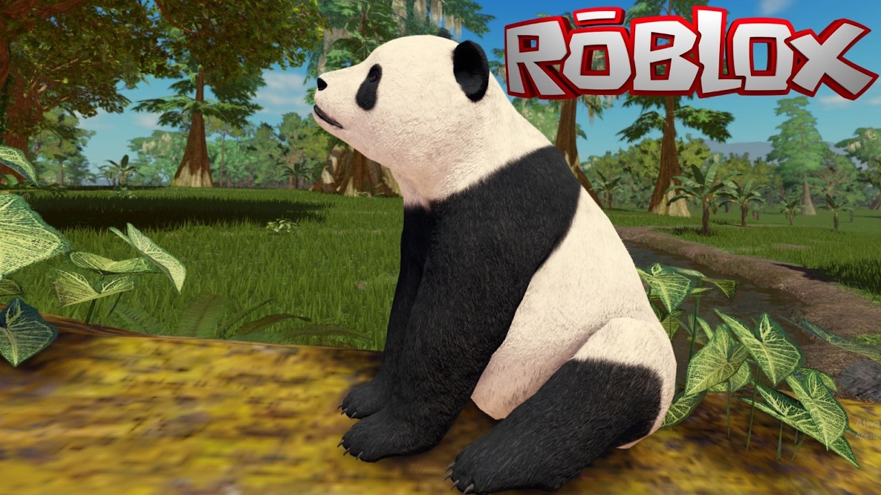 PANDA vs TIGRE , JUNGLE LIFE da ROBLOX #roblox #junglelife