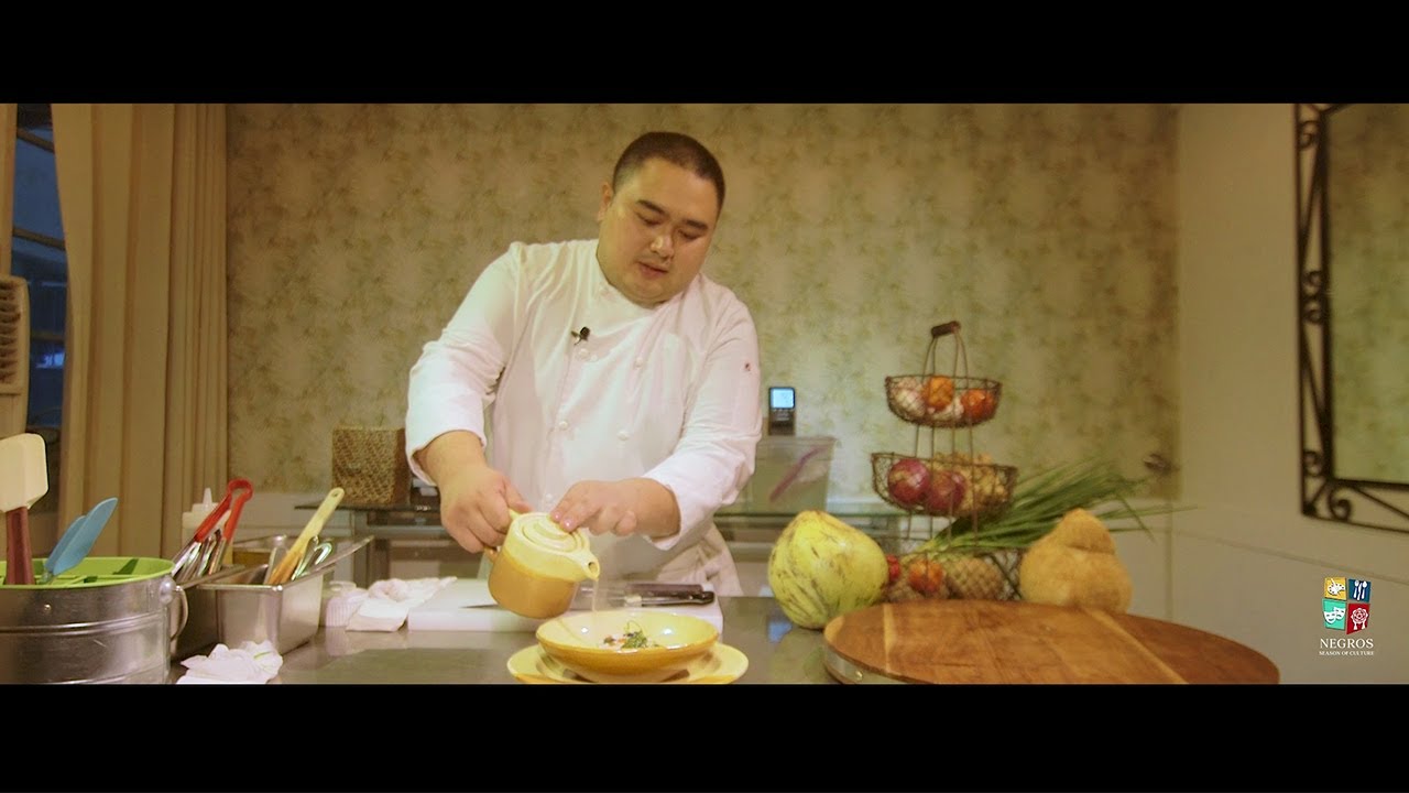 Sous vide ballotine of Chicken Binakol by Chef Nico De Asis Millanes