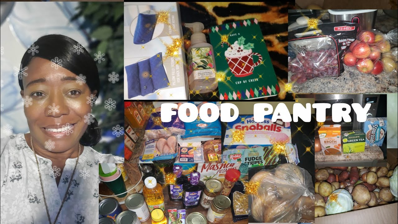 Last Food pantry Haul of the Year! December 2025🍃🎊🎆🎇🎉🍃