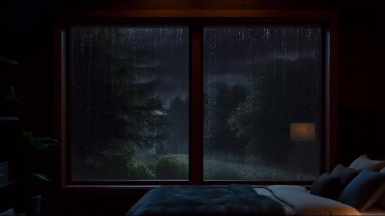 Rain Sounds for Deep Sleep & Anxiety Relief (10 Hours)