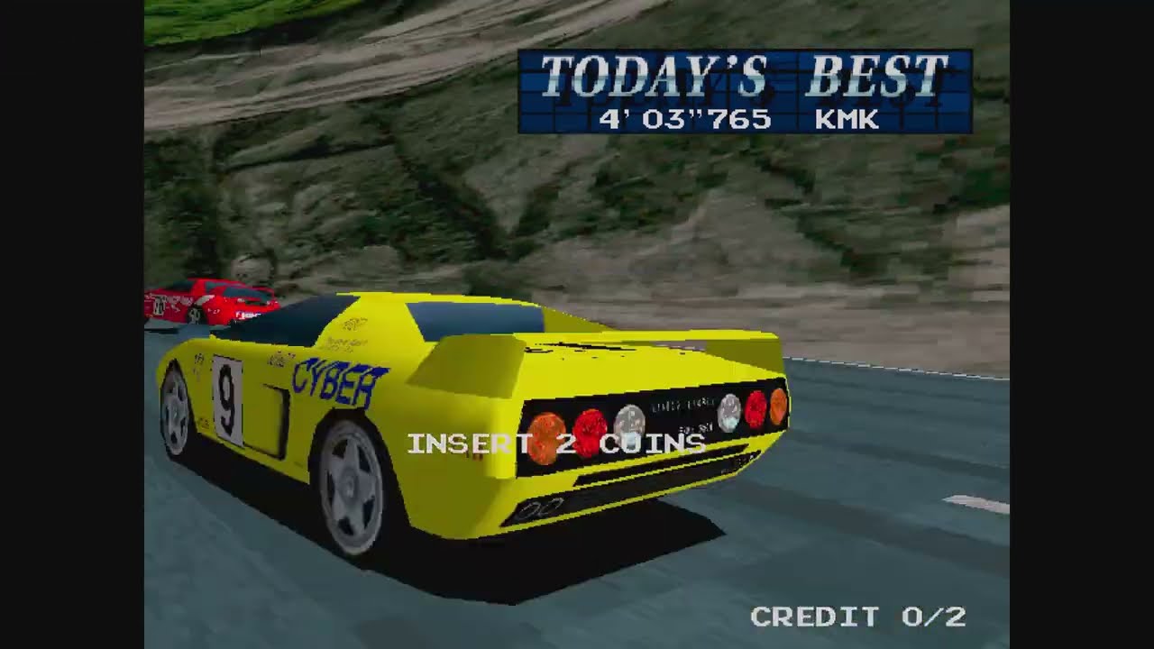Arcade Archives 2 RIDGE RACER on Switch 2 - first try
