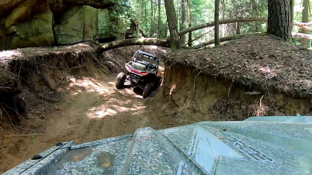 JURASSIC AND WATERFALL TRAIL RIDING- CFMOTO ZFORCE 800, RZR 1KXP, RZR 900XP