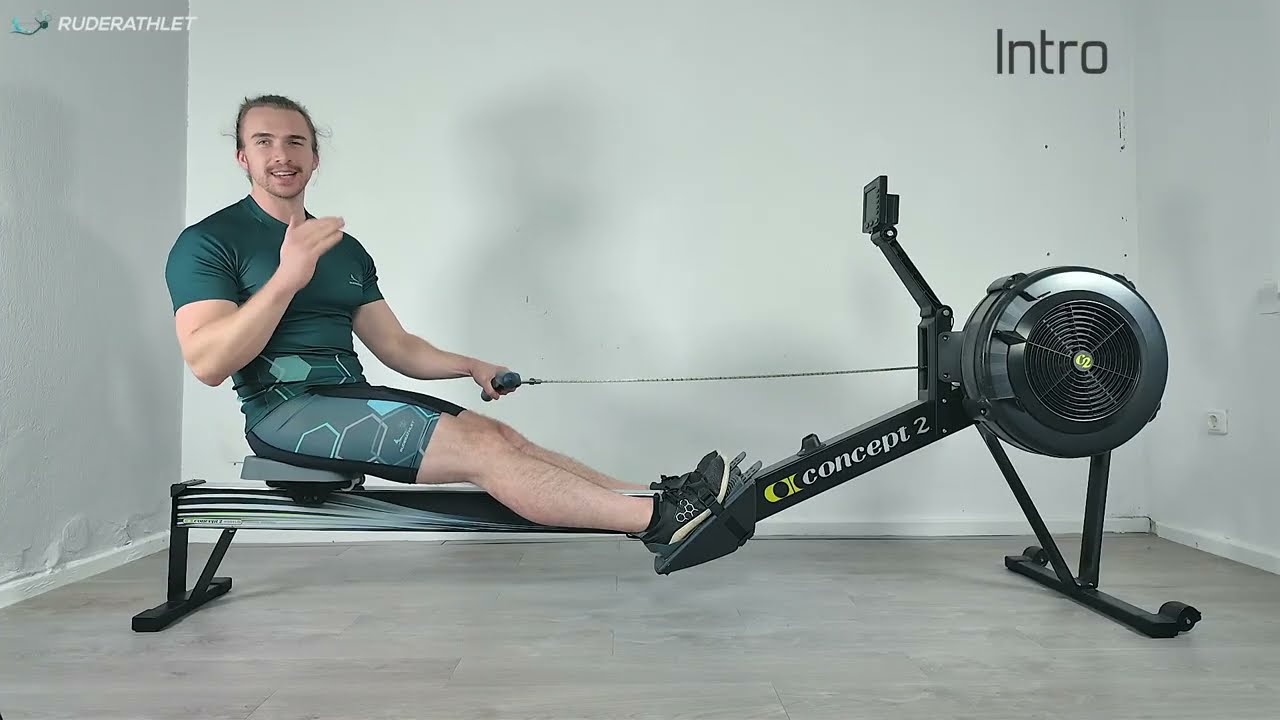 RUDERGERÄT TRAINING | 12 Min. Mittagspausen Workout für mehr Energie