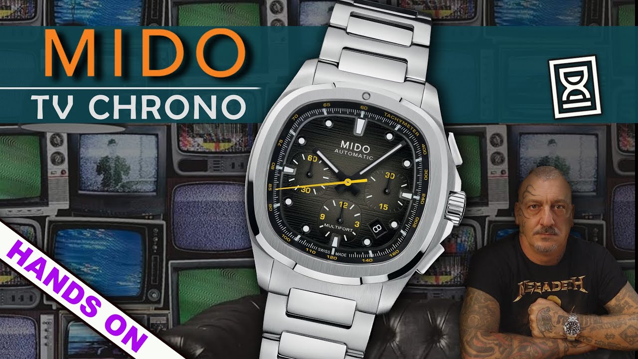 La nuova versione cronografo del Multifort TV by Mido