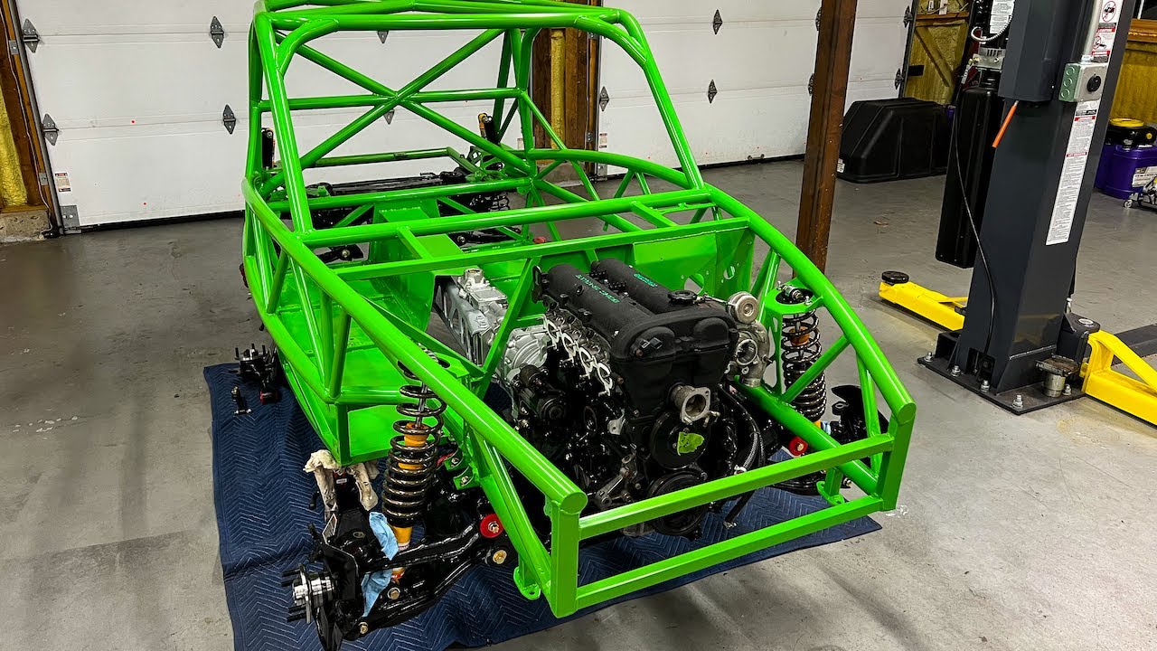 Project Miata Exocet Pt. 20 - Engine Is In!!