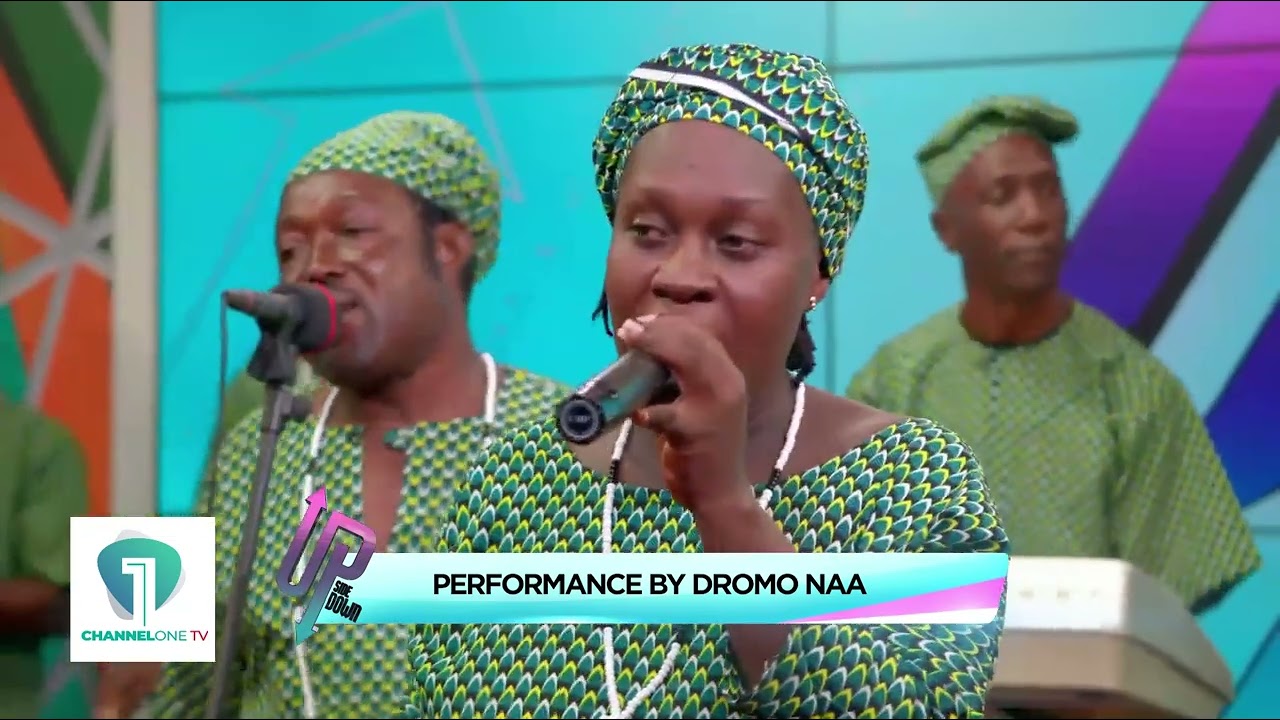 Dromo Naa Performs Live | Interview with the CEO of Bonne Graine  | Upside Down