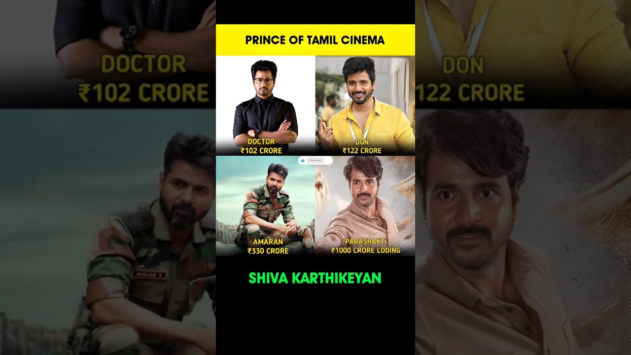 prince of tamil cinema shiva Karthikeyan 
