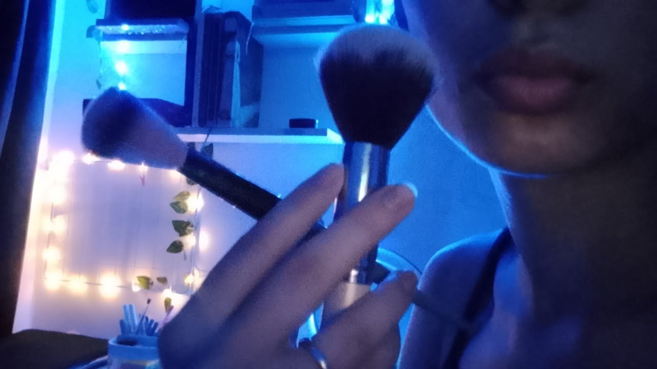 PINCEL NA TELA E SONS DE BOCA|ASMR #asmr #asmrcaseirinho 