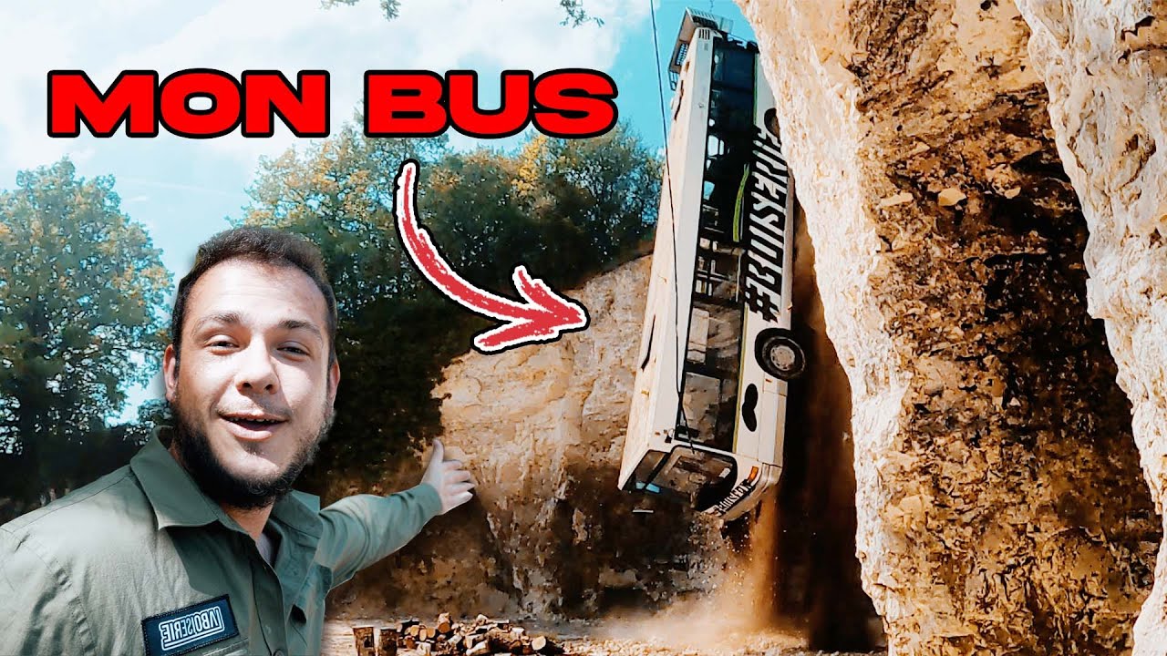 Je jette mon BUS d'une falaise !