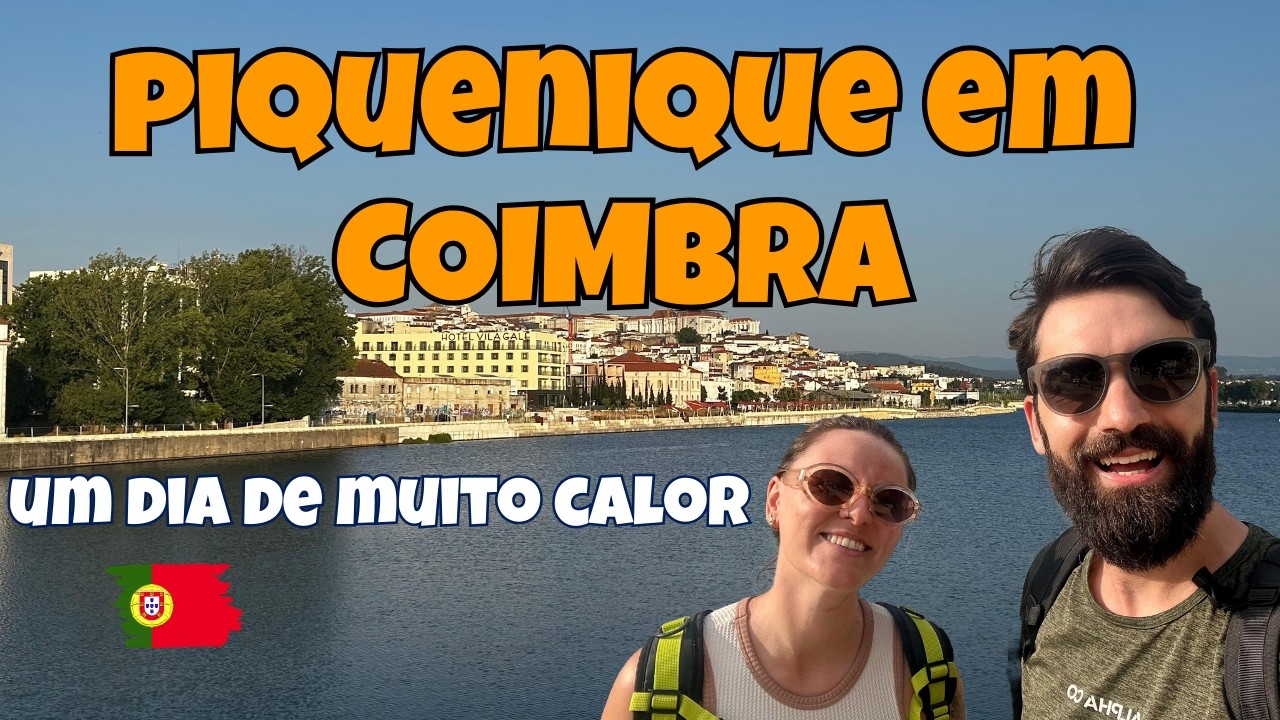 VLOG - Piquenique (Quase) Perfeito em Coimbra: Pastel de Nata, Sol Forte e Sidra Quente!