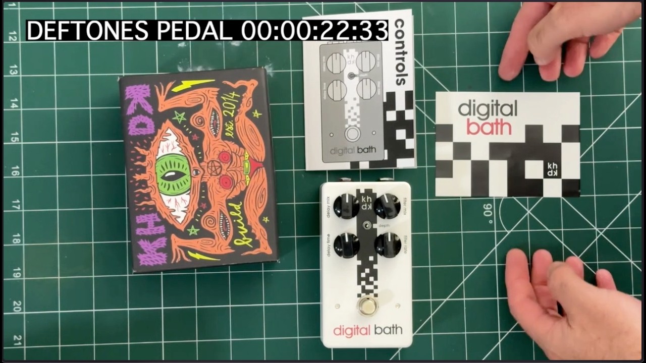 DIGITAL BATH - Deftones pedal #unboxing 