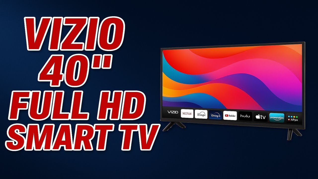 VIZIO 40” Full HD Smart TV Review (Model B0CXG3HMX1) – DTS Virtual: X, Alexa – Affordable Streaming!