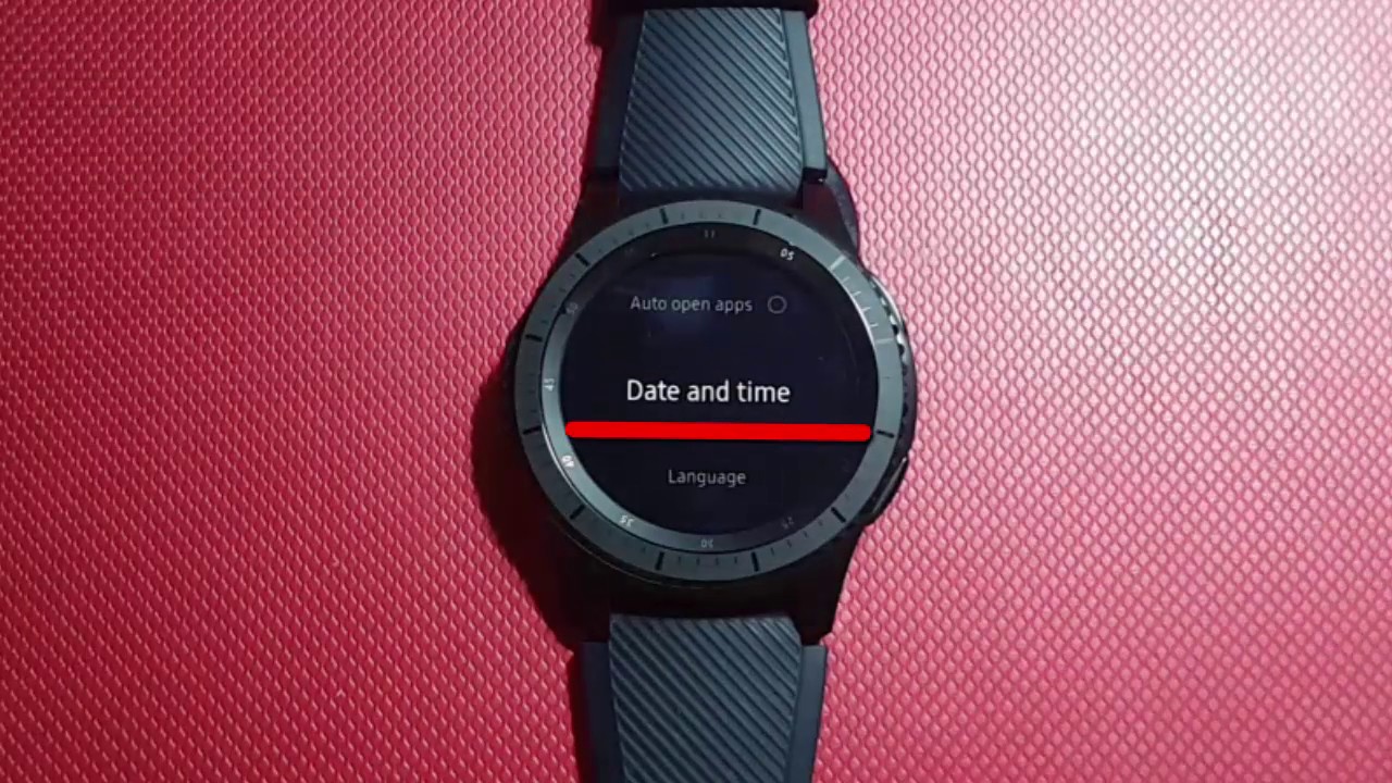 How to Set Time on Samsung Gear S3 Not Connect Mode