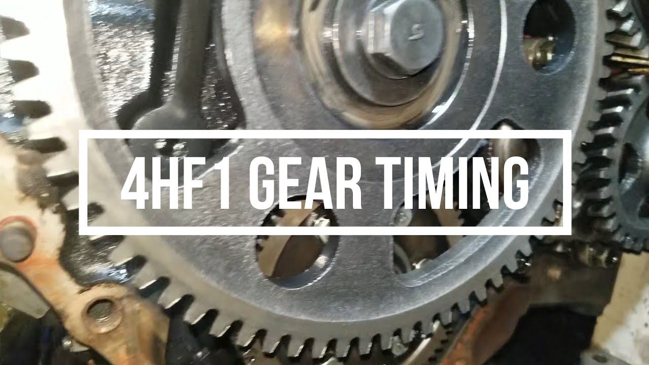 4HF1 Overhauling Gear Timing #4hf1#overhaul #gear #truck #mechanicalengineering #engine #mechanical