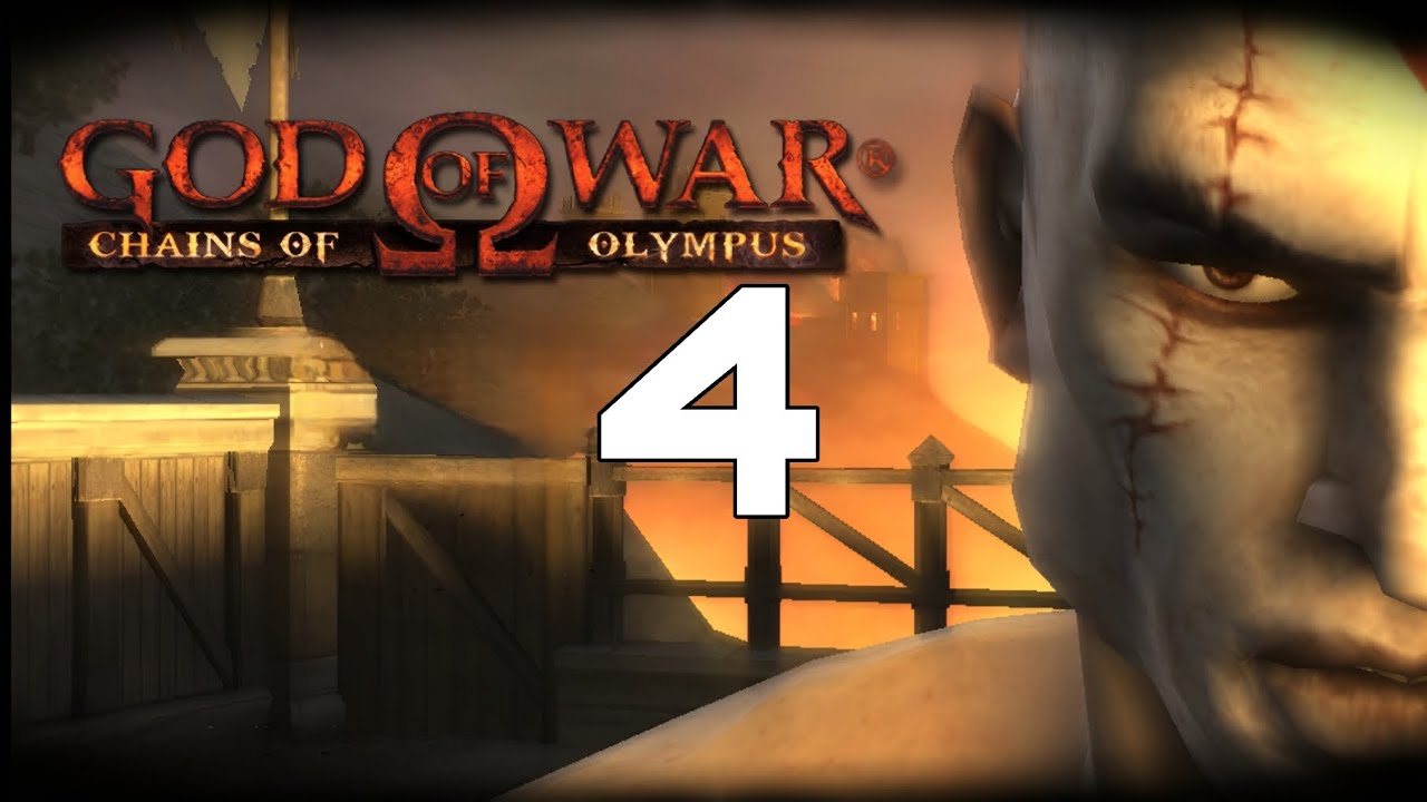 GOD OF WAR CHAINS OF OLYMPUS MOBILE PHONE📱 PART 4  WALKTHROUGH |