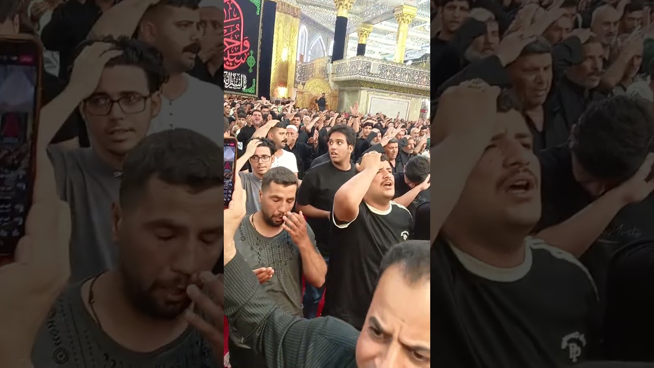 Nimaz Maghrib Azan Haram e Abbas Alamdar 2025