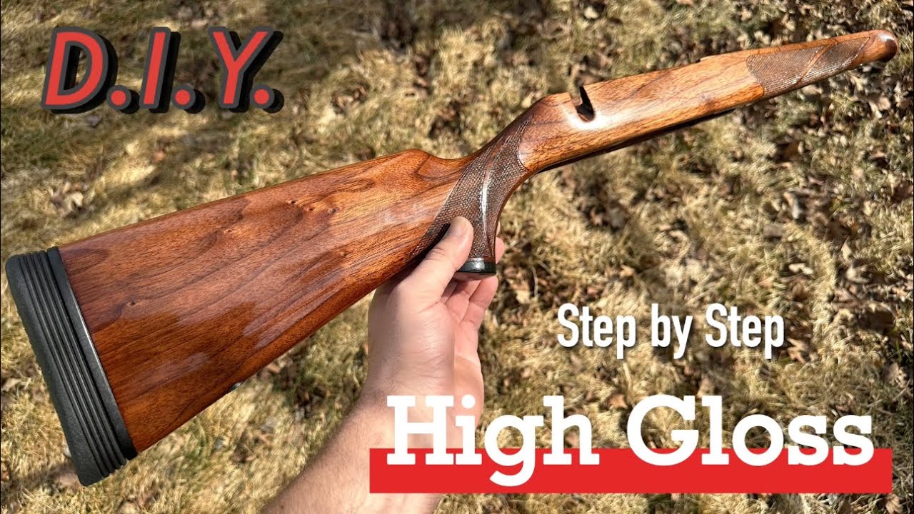 How to Refinish a rifle stock