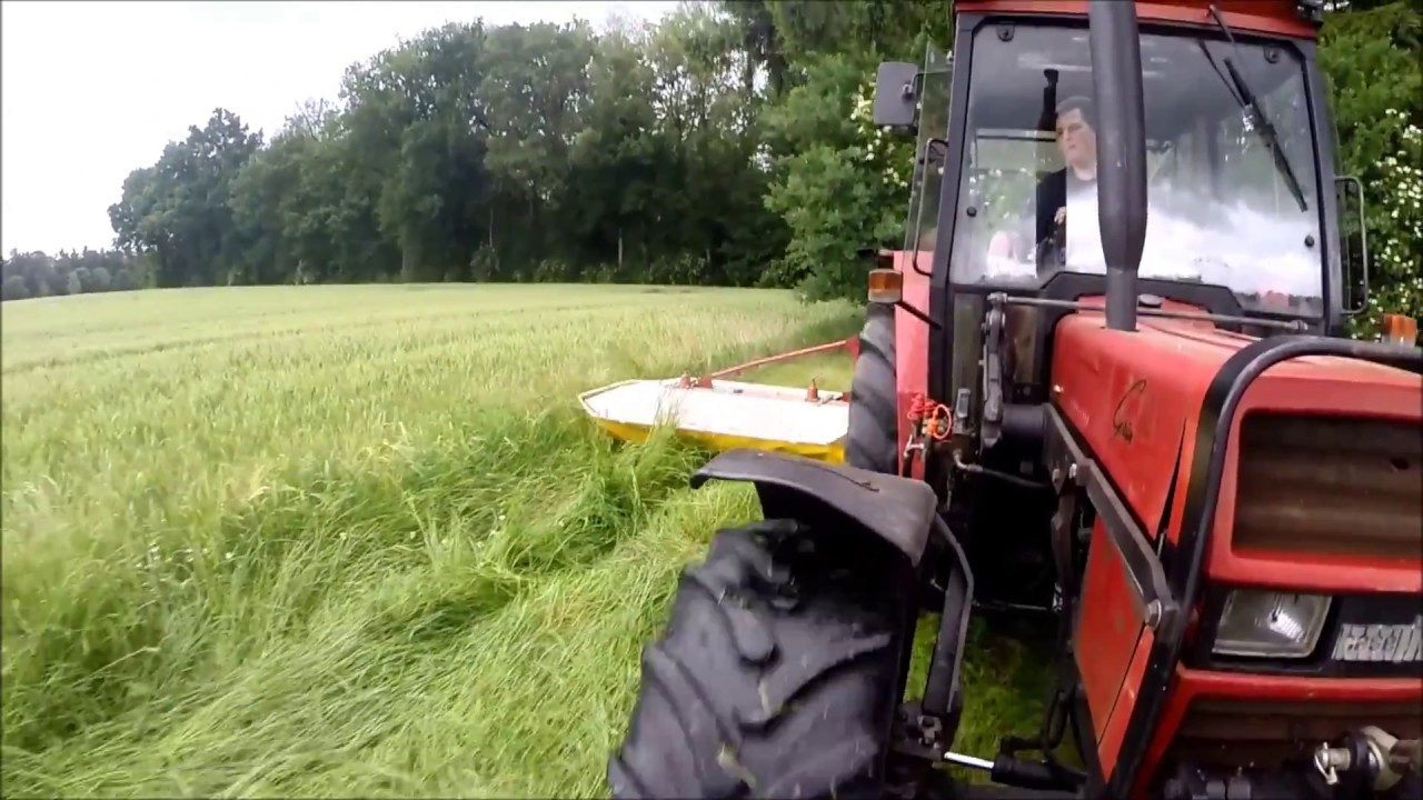 Heu Ernte 2017 Mit Case IH 833 l Fella l Pöttinger und PZ