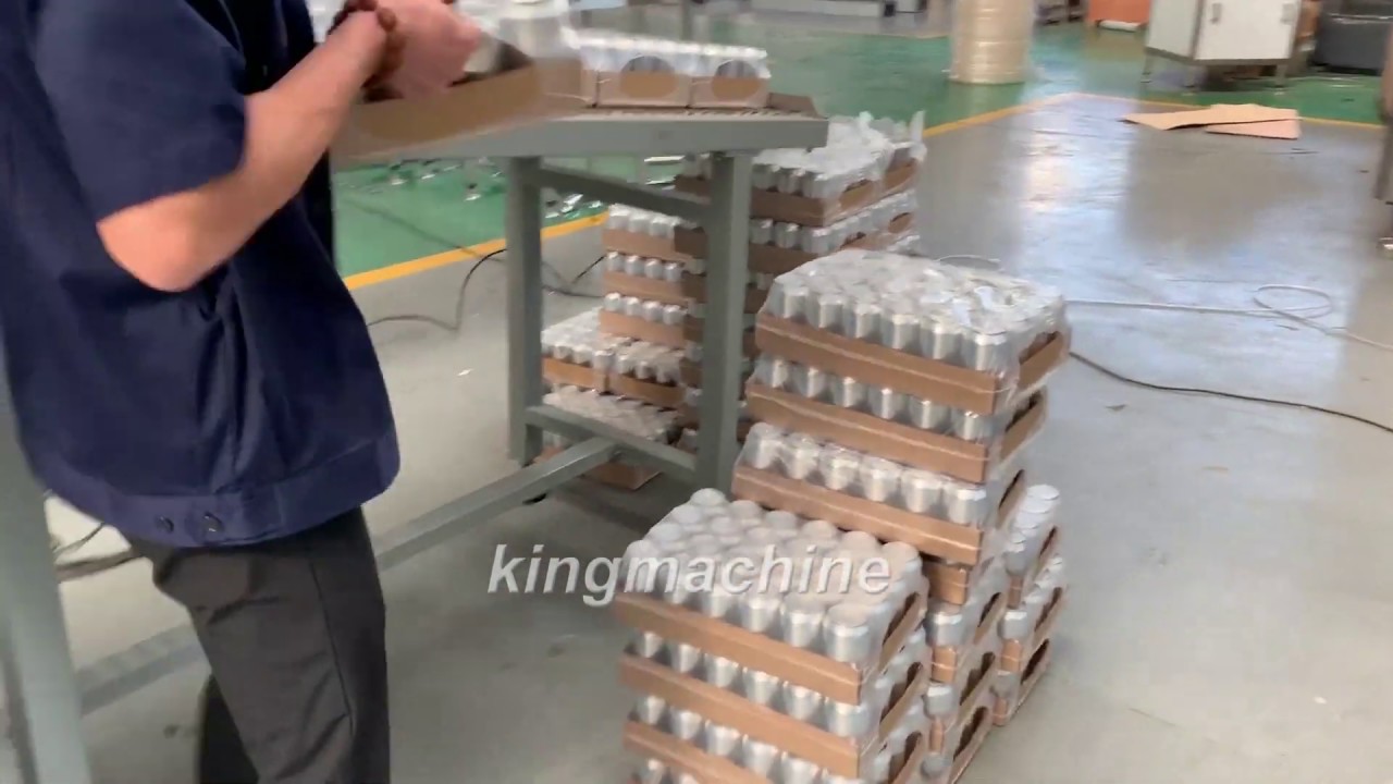 PE film shrink wrapping machine （with half tray）