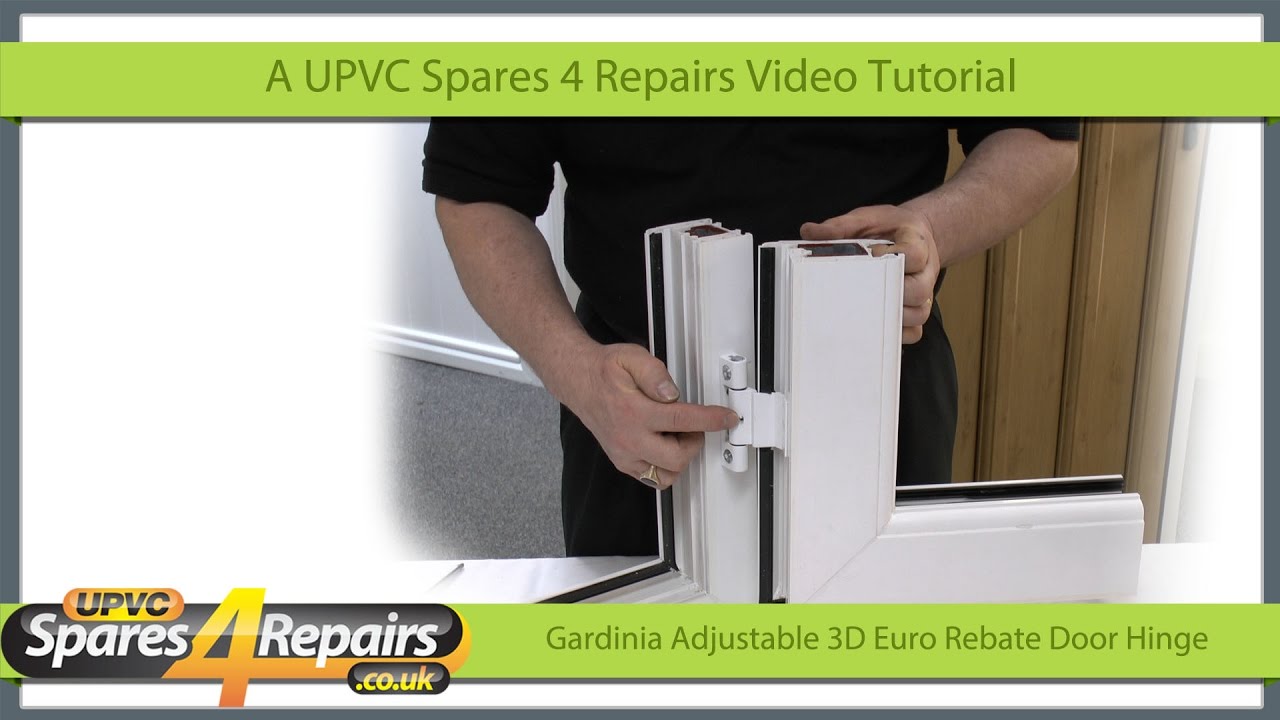 Fitting the Gardinia Adjustable 3D Euro Rebate Door Hinge [9 to 13mm Rebate]