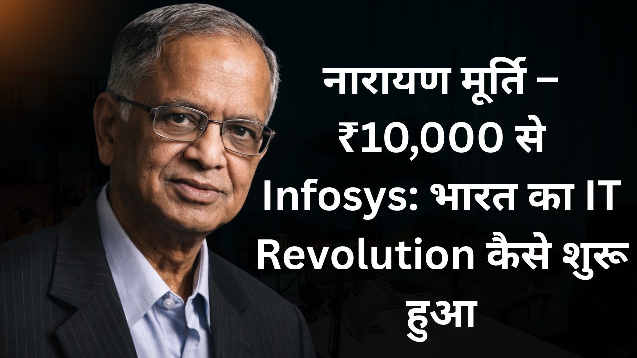 ₹10,000 से Infosys तक | नारायण मूर्ति की कहानी जिसने भारत का IT Revolution बदल दिया