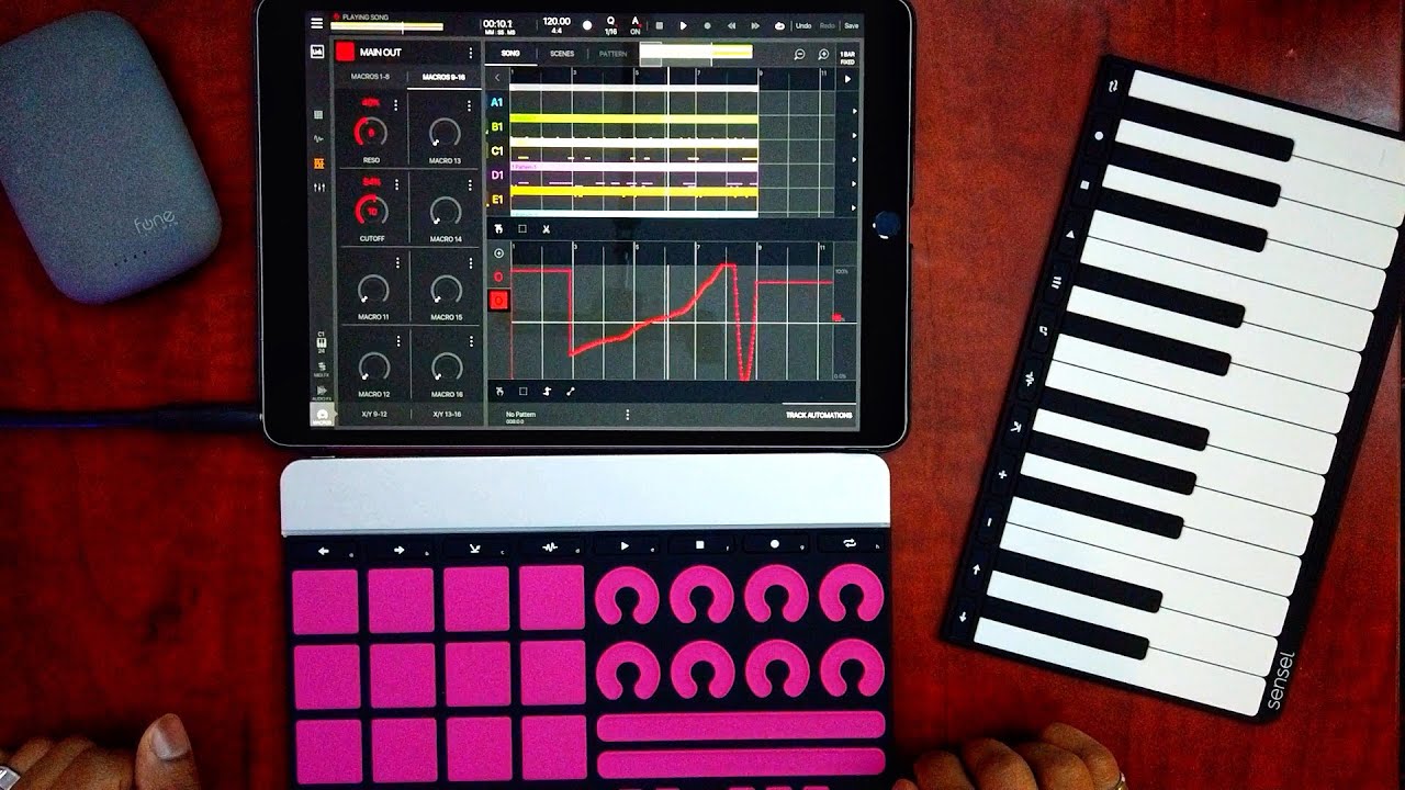 Как использовать макросы и записывать автоматизацию в BeatMaker 3