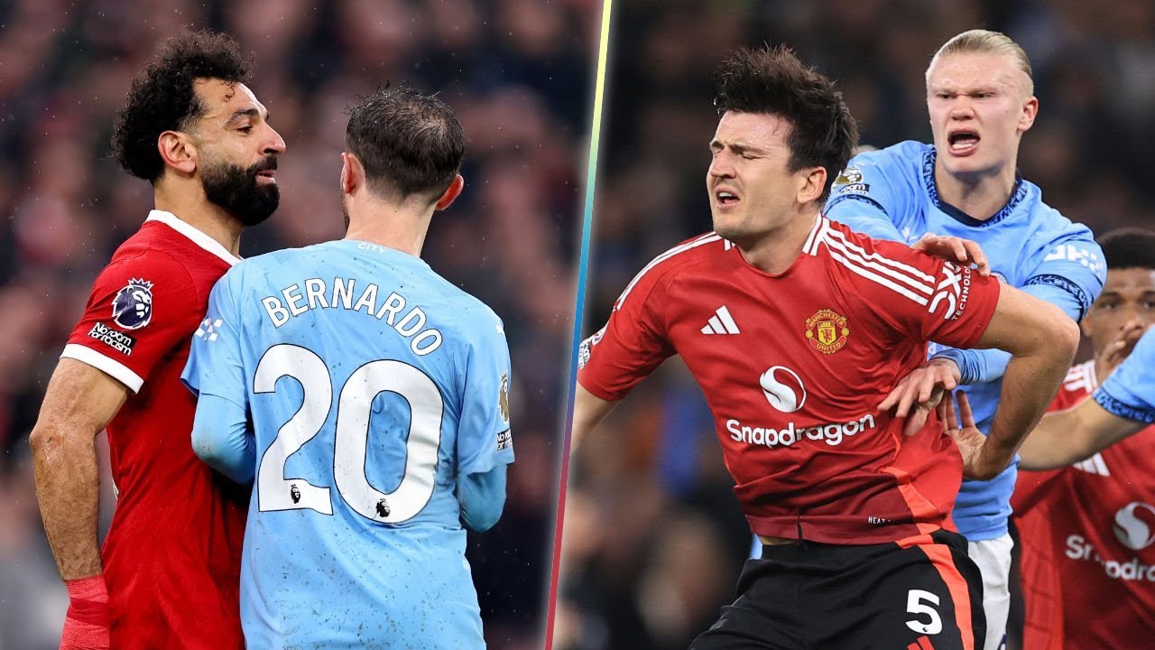 Manchester City Players 100% Heated Moments & Brutal Fouls