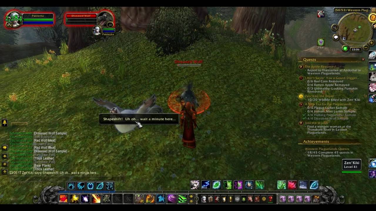 World of Warcraft: Zen'Kiki, the Druid