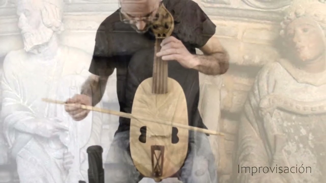Fídula Oval Medieval - Probando sonido - MEDIEVAL FIDDLE