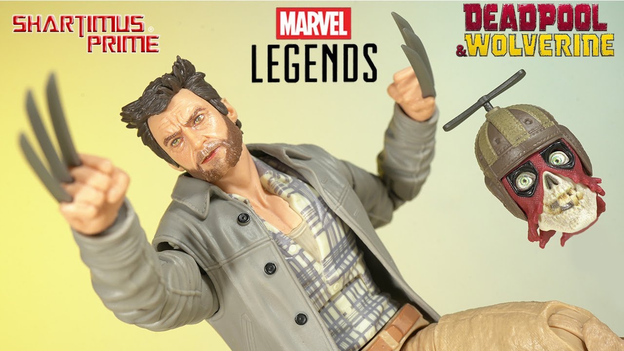 Marvel Legends Headpool with Logan Deadpool & Wolverine Marvel Studios Movie Action Figure Review