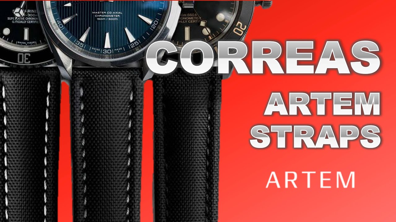Artem Straps. Seguramente las mejores correas Sailcloth del mundo