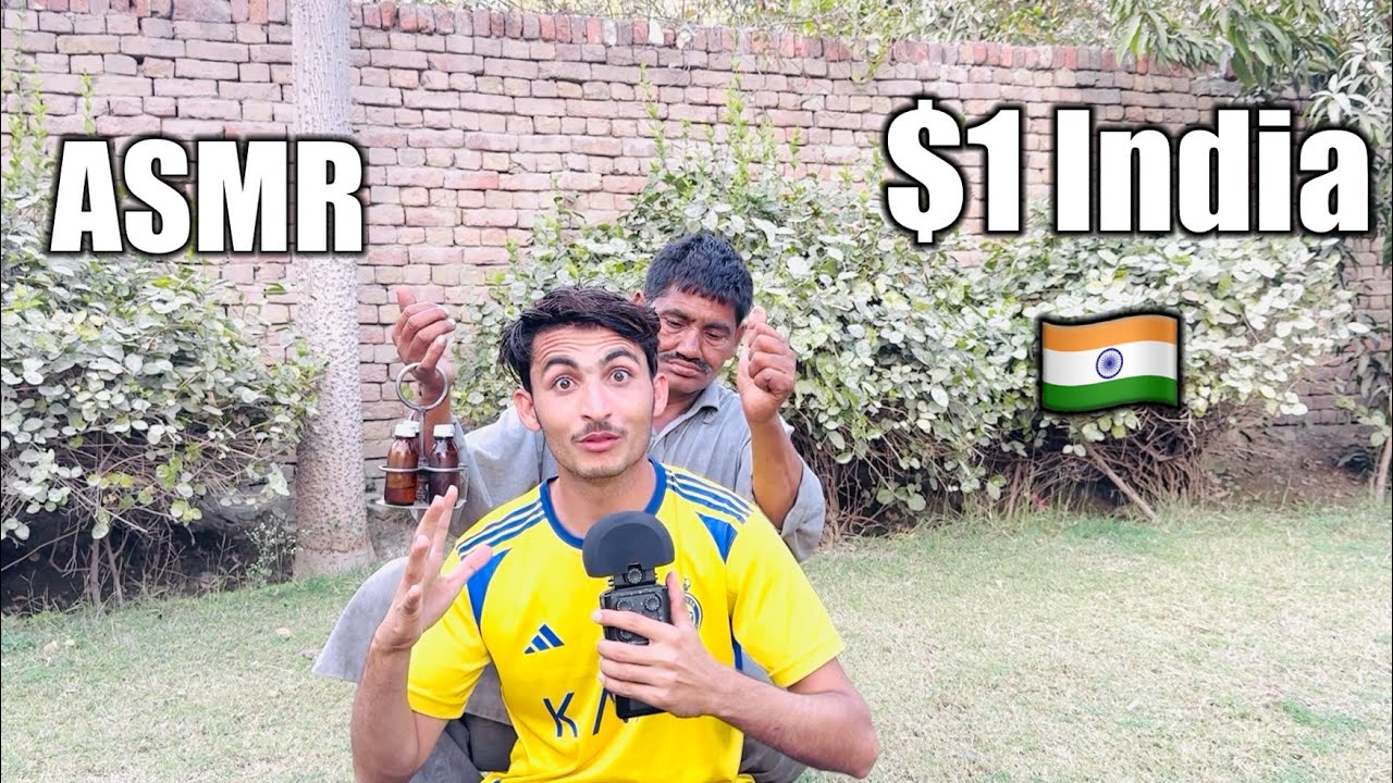 $1 indian Head Massage For Sleep [ASMR]
