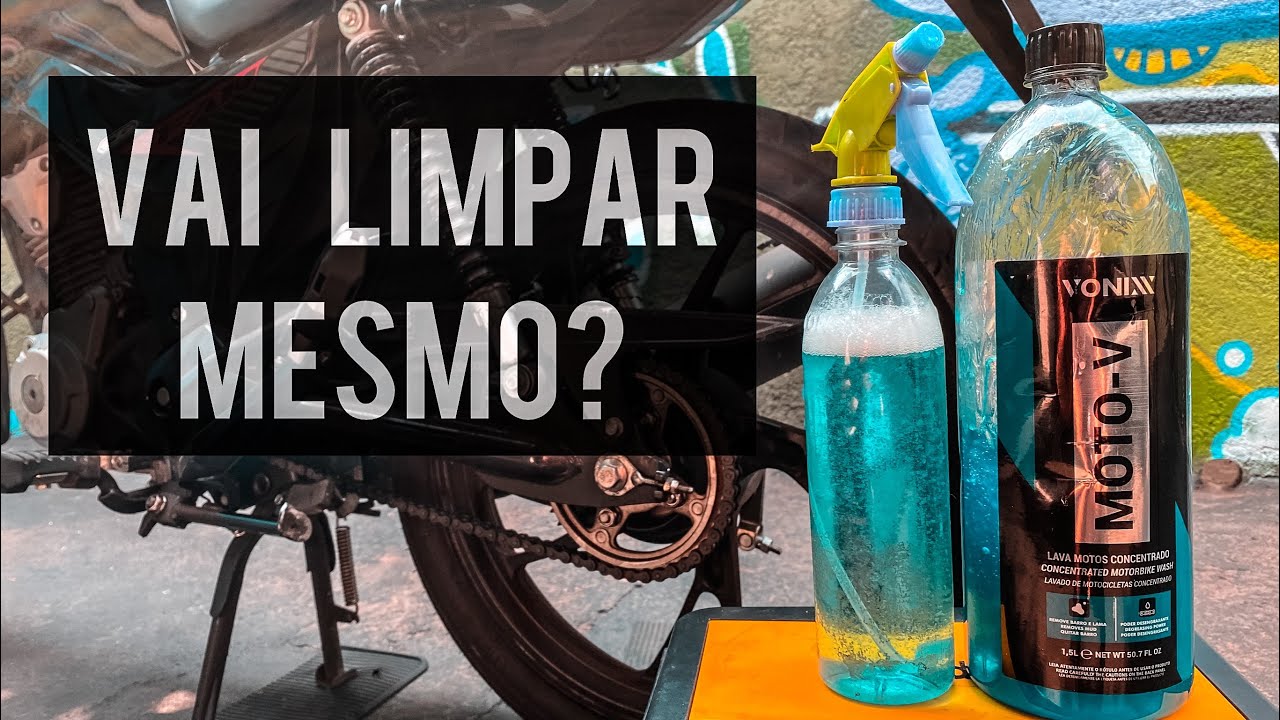 MOTO V VONIXX - SHAMPOO DESENGRAXANTE!? FAB ESTÉTICA DE MOTOS