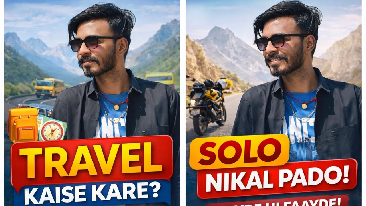 Travel kyu karna chahiye? | Solo Travel | ChandanTravelDiaries