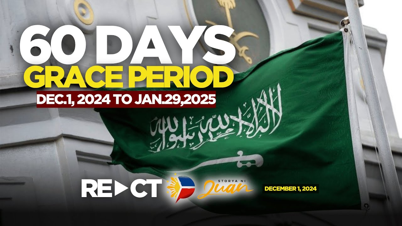 🔴 JUST IN! SAUDI ARABIA GRANTS 60 DAYS GRACE PERIOD FOR RUNAWAY WORKERS