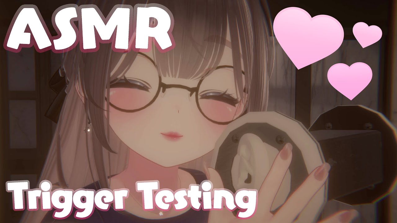 𐔌asmr 𐦯 тестирование ваших триггеров 🔮